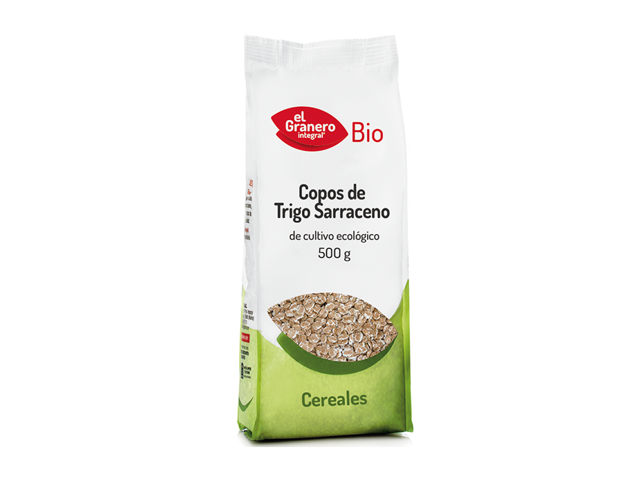 Copos Trigo Sarraceno 500g Bio El Granero