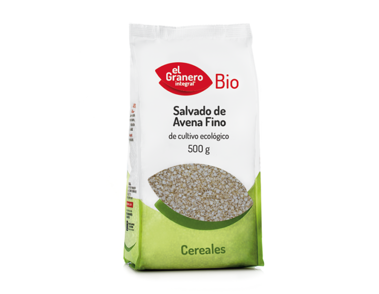 Salvado Avena Fino Bio 500g El Granero